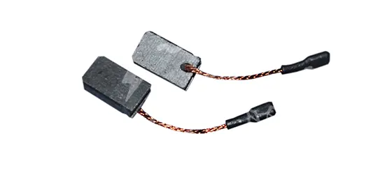 uhlík 5 x 10 mm s kabelem a konektorem, pár, NAREX 764261